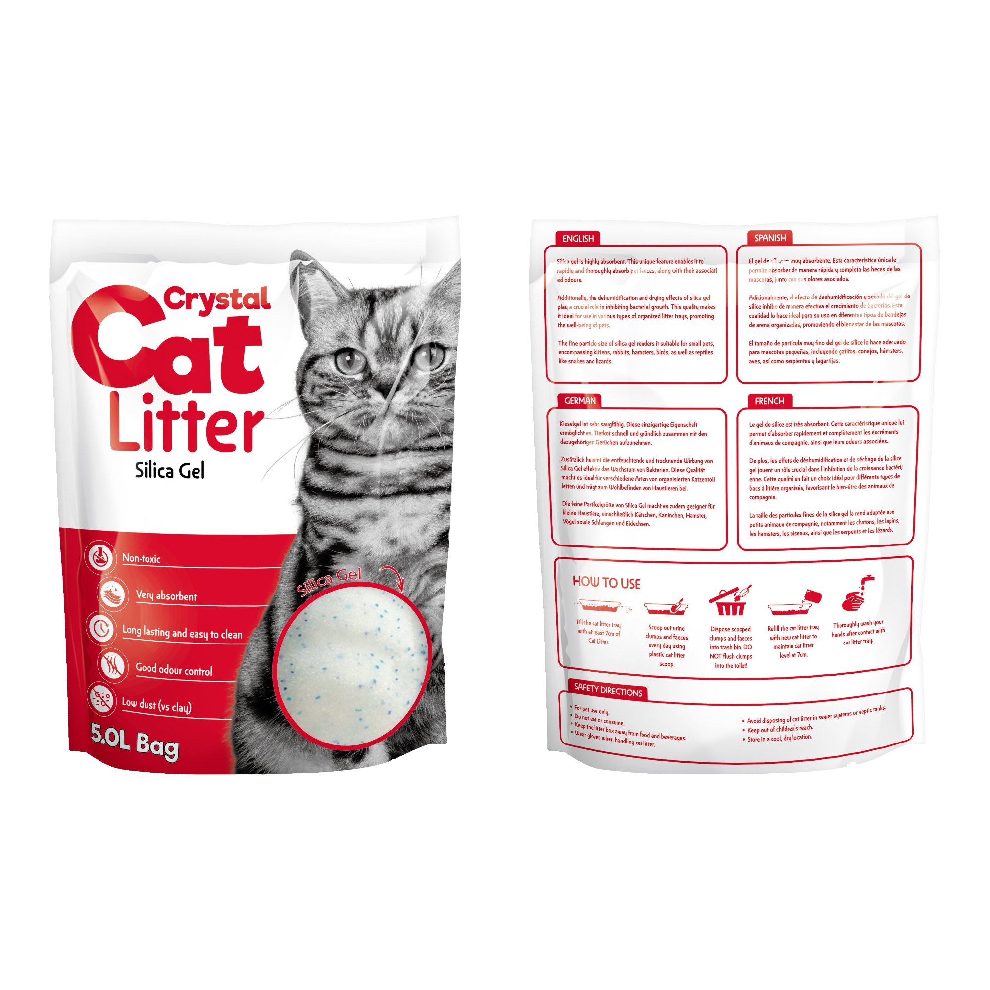 Silica Gel Crystal Luvsome Crystal Cat Litter Luvsome Cat Litter