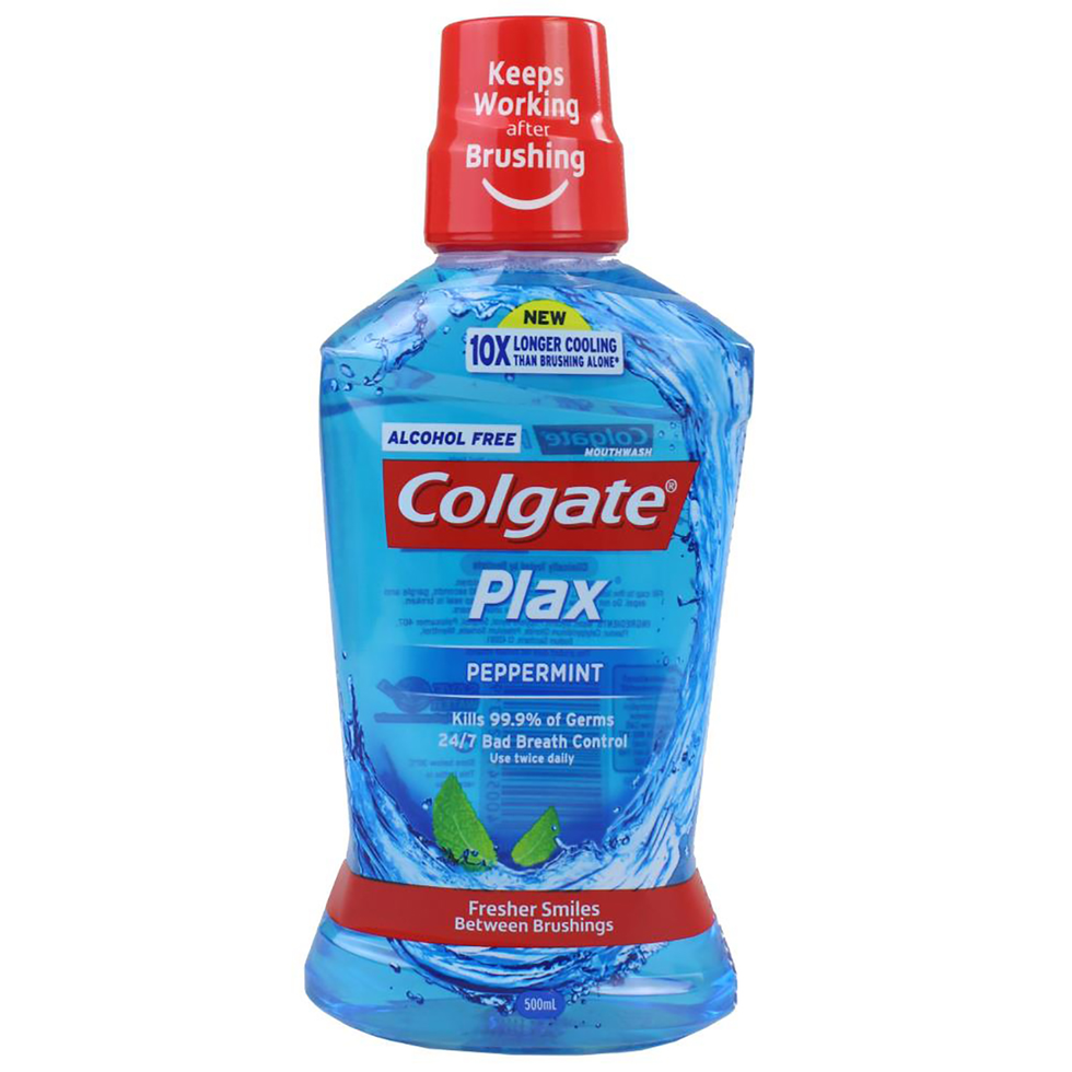 Colgate Plax Mouthwash Peppermint 500ml | Health & Beauty