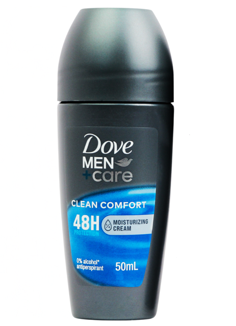 Dove Roll On Men Clean Comfort Moisturising 50ml | Health & Beauty