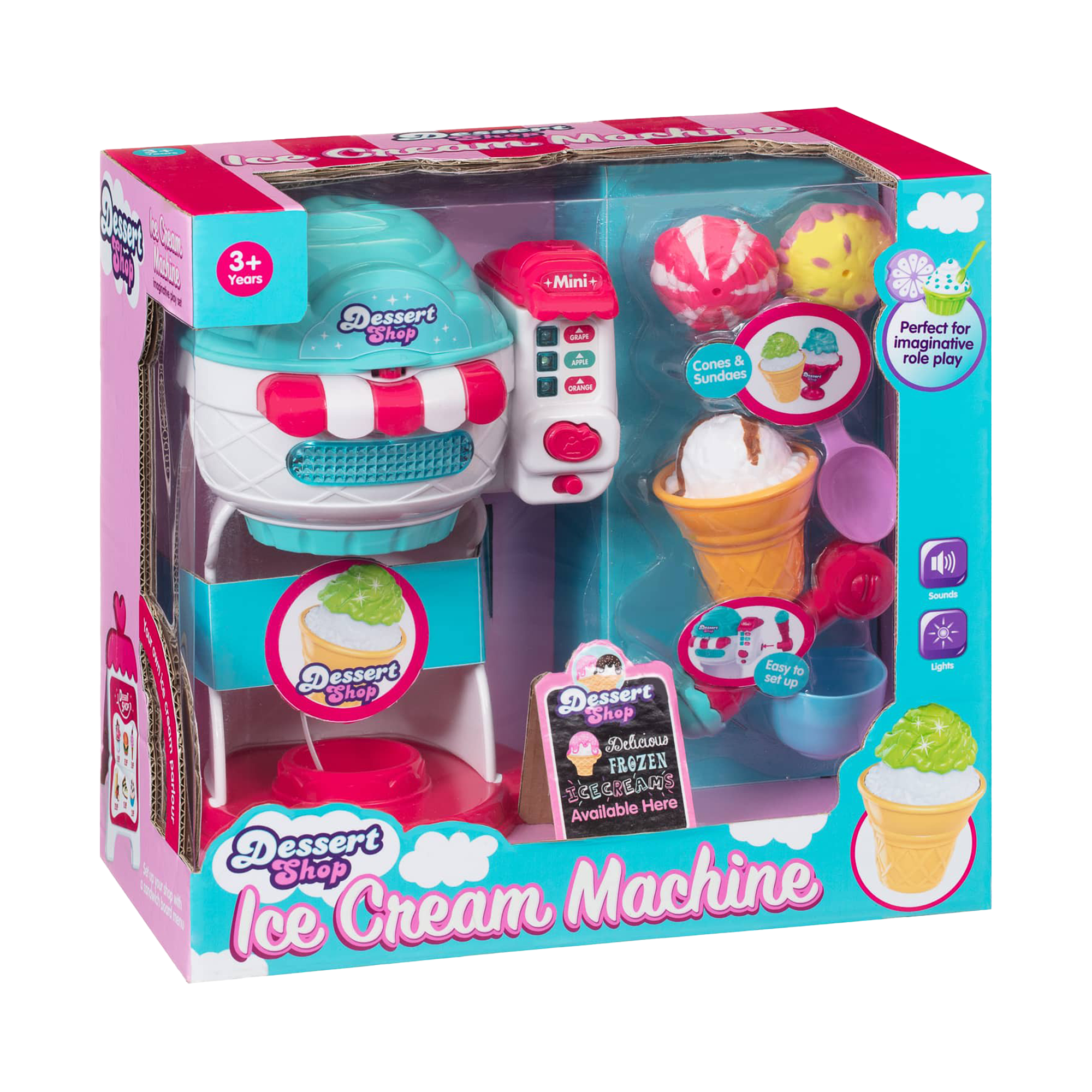 Electronic Ice Cream Station Toys Crackerjack