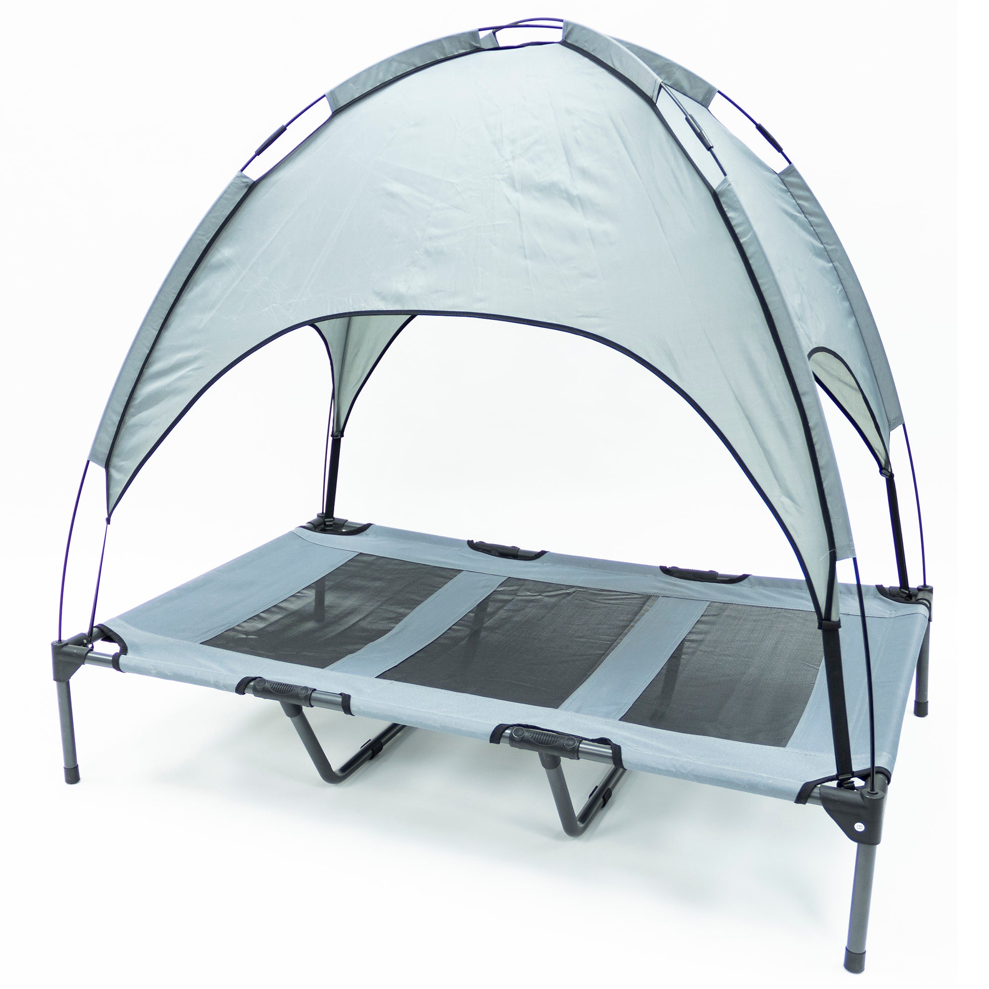 elevated pet bed large