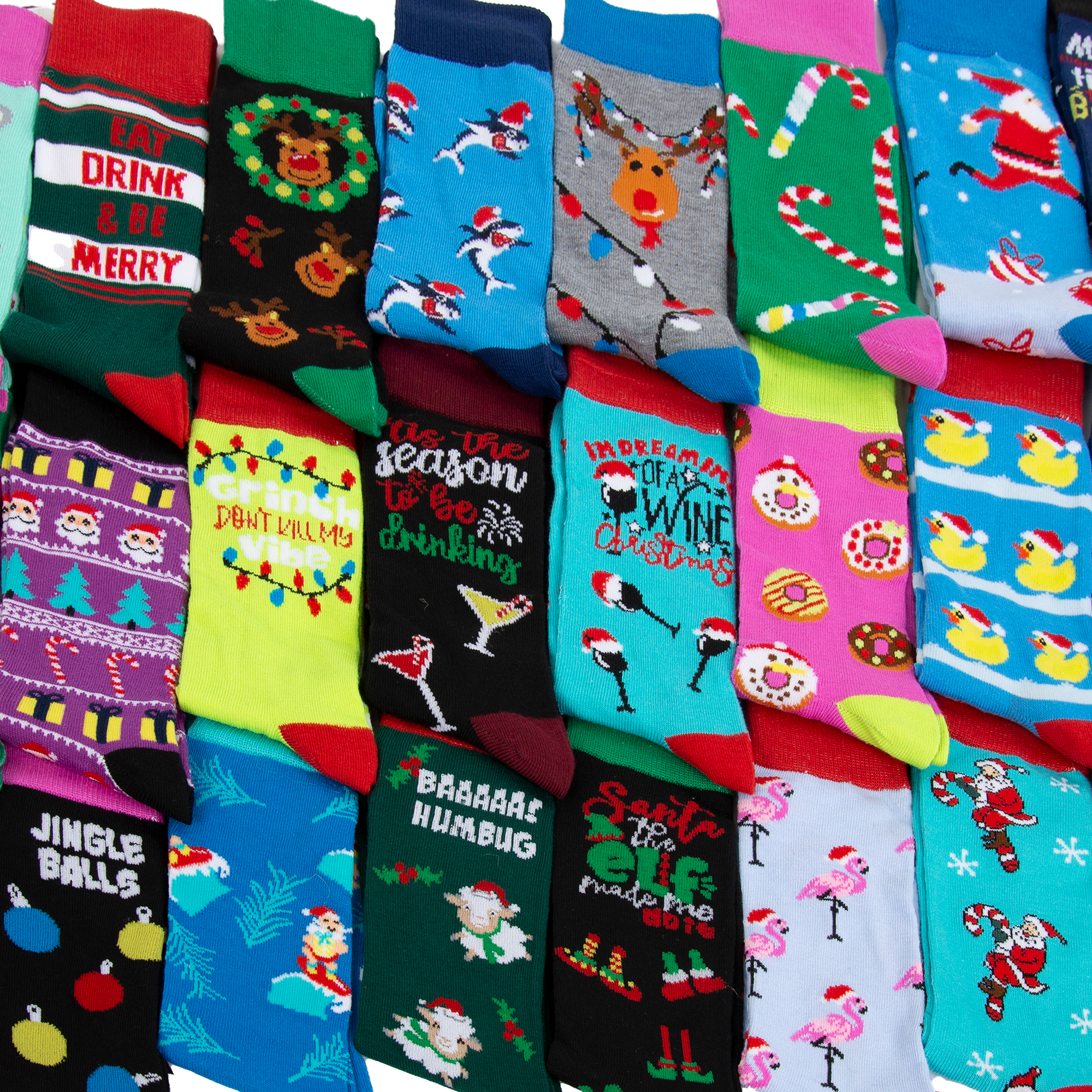 Festive Mens Ugly Socks Assorted Xmas Product