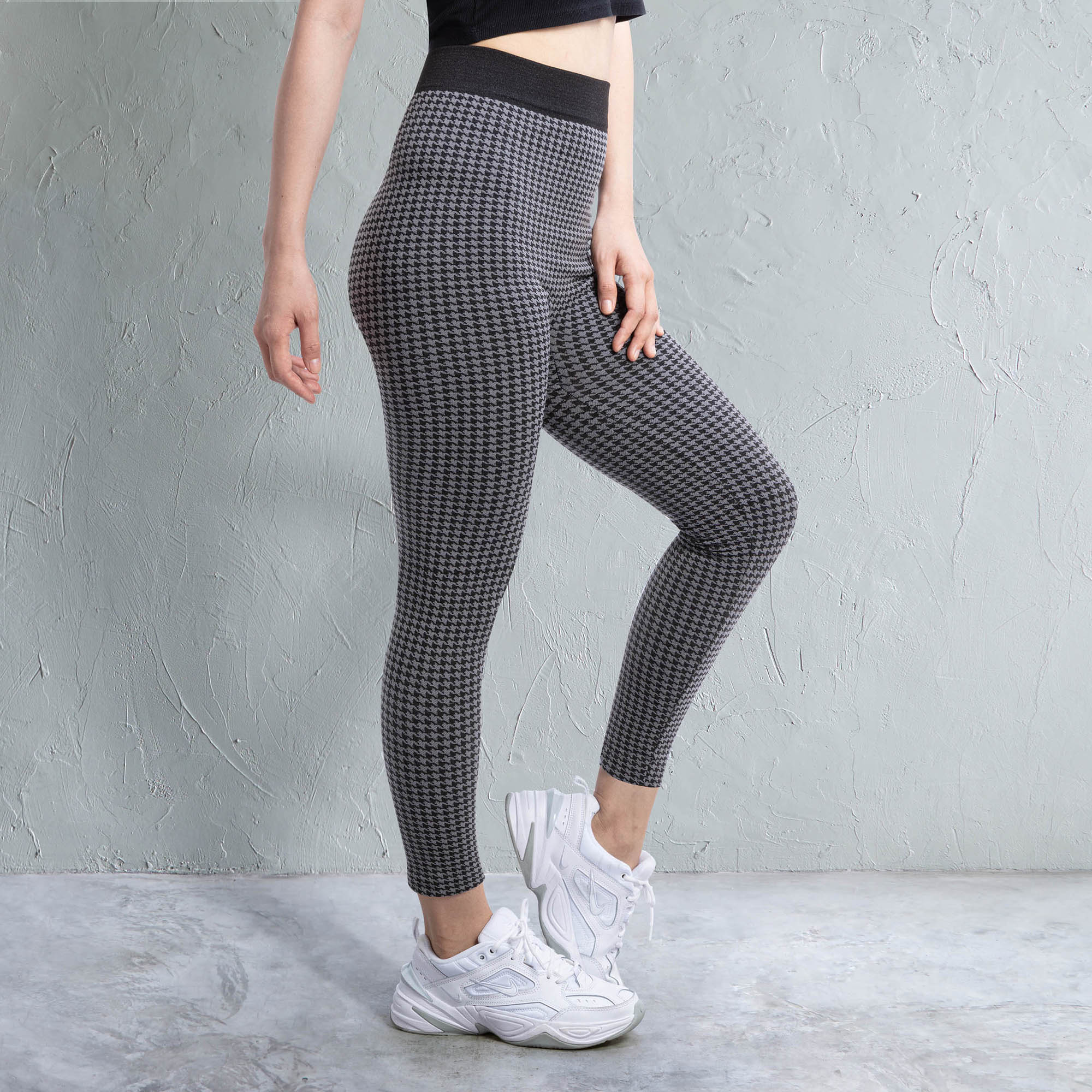 Fleece Lined Leggings Pattern L/xl 