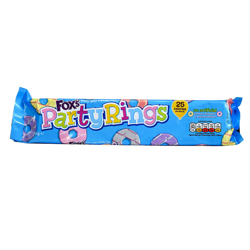 Fox's Party Rings 125g | Grocery | Crackerjack