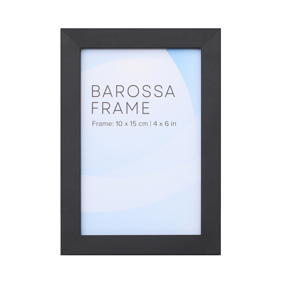 Frame Barossa 4x6 Black | Home | Crackerjack