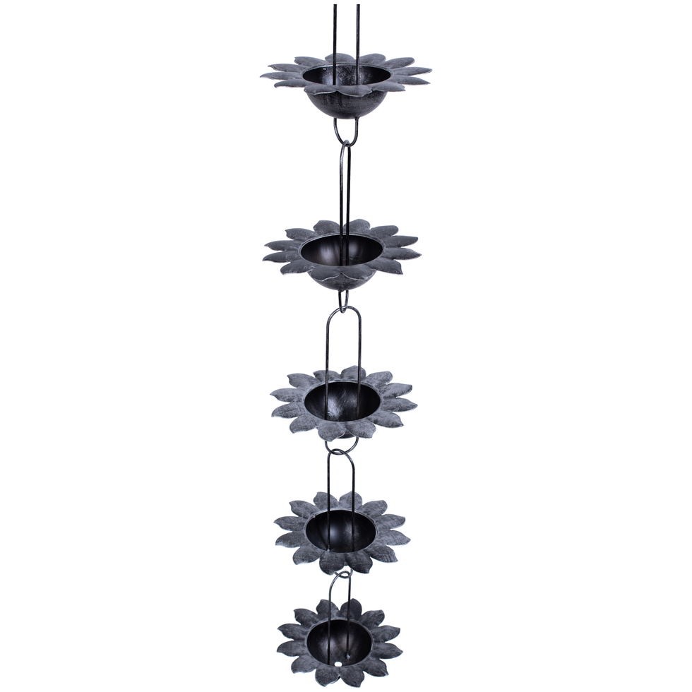Garden Hub Flower Rain Chain 156cm Garden Ornaments Product