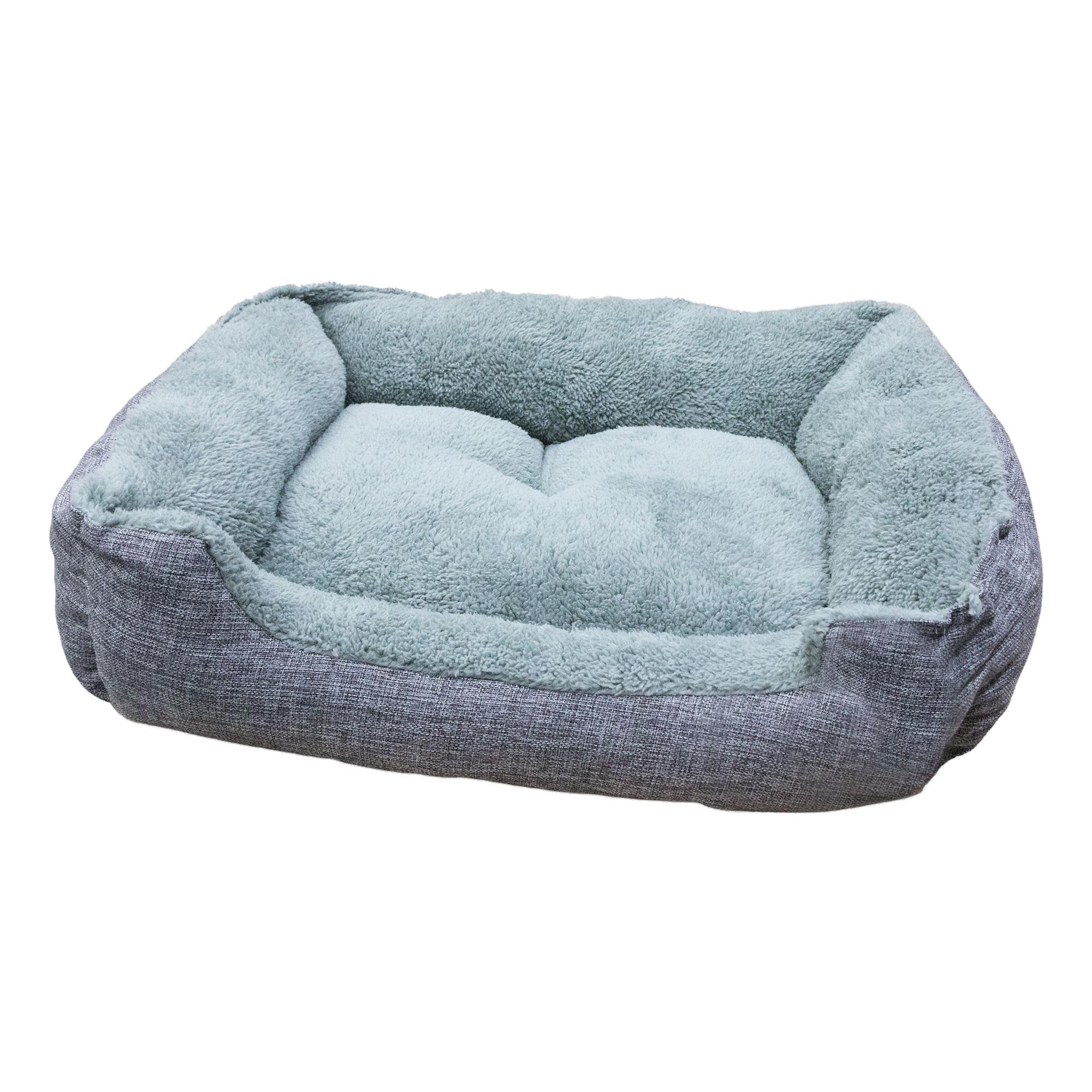 grey dog bed large