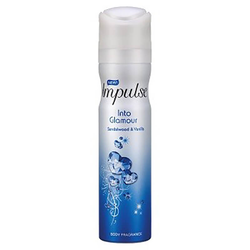 Impulse Body Spray Into Glamour 75ml Health Beauty