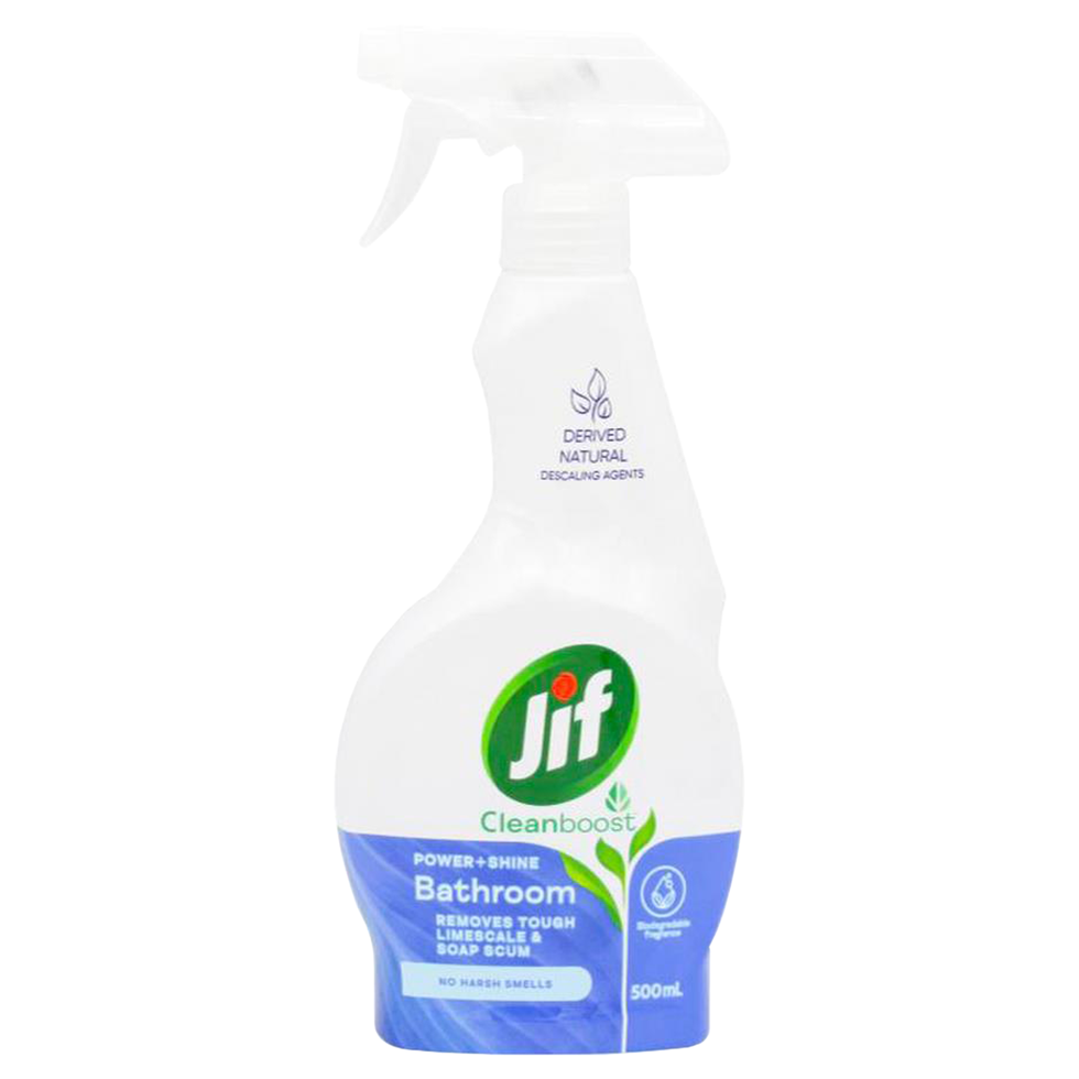 Jif Power & Shine Bathroom Spray 500ml | Household