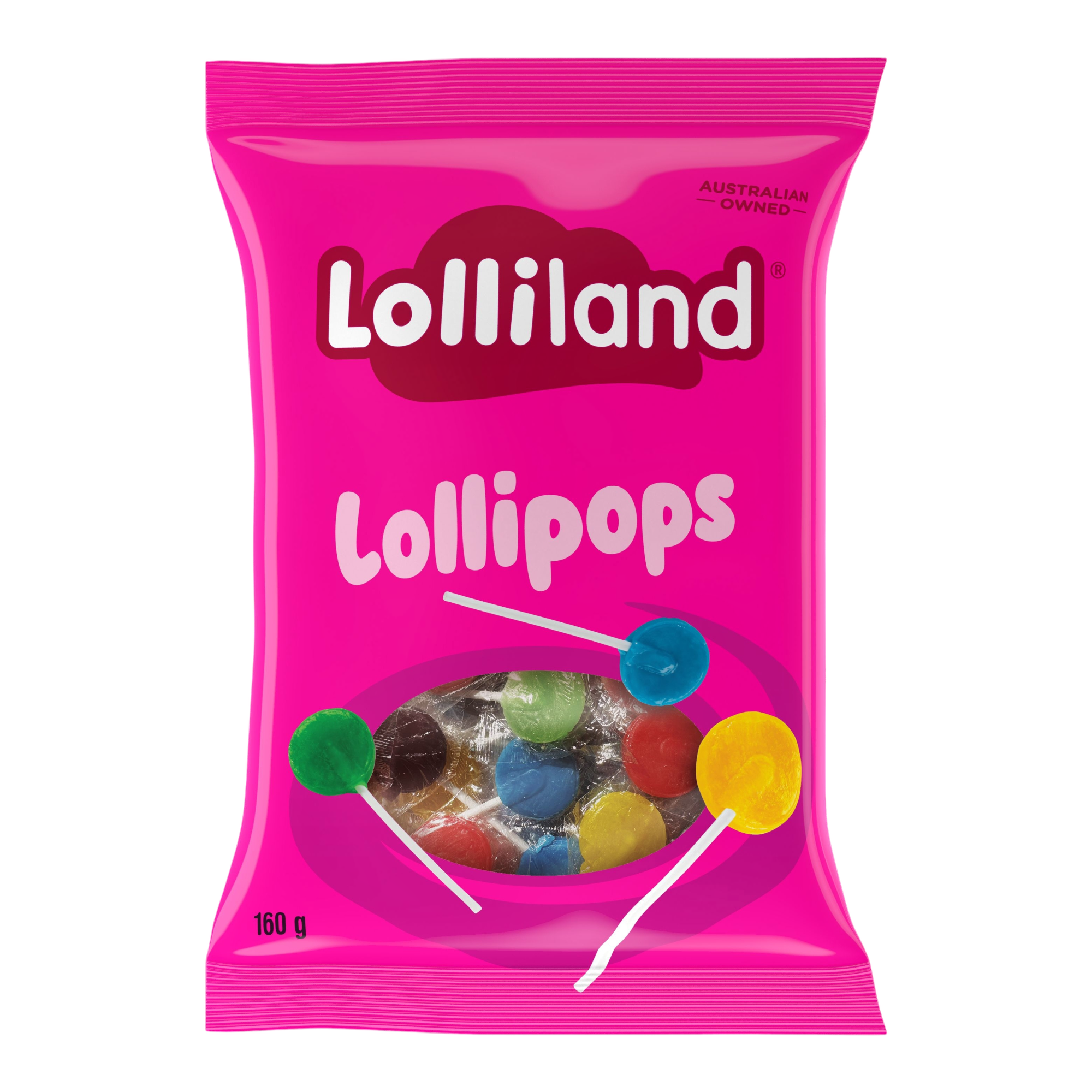 Lolliland Fun Makers Lollipops 160g | Confectionery