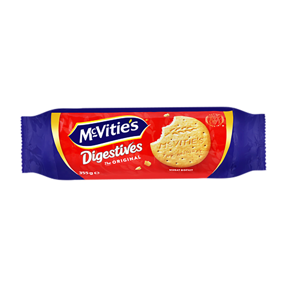 Mactives Digestive Raspberry Mcvitie's Digestives Original 355g | Grocery | Crackerjack