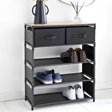 Michigan Tier Shoe Rack With Drawer Furniture