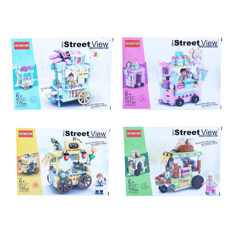 Mini Blocks Street View Assorted | Toys | Crackerjack