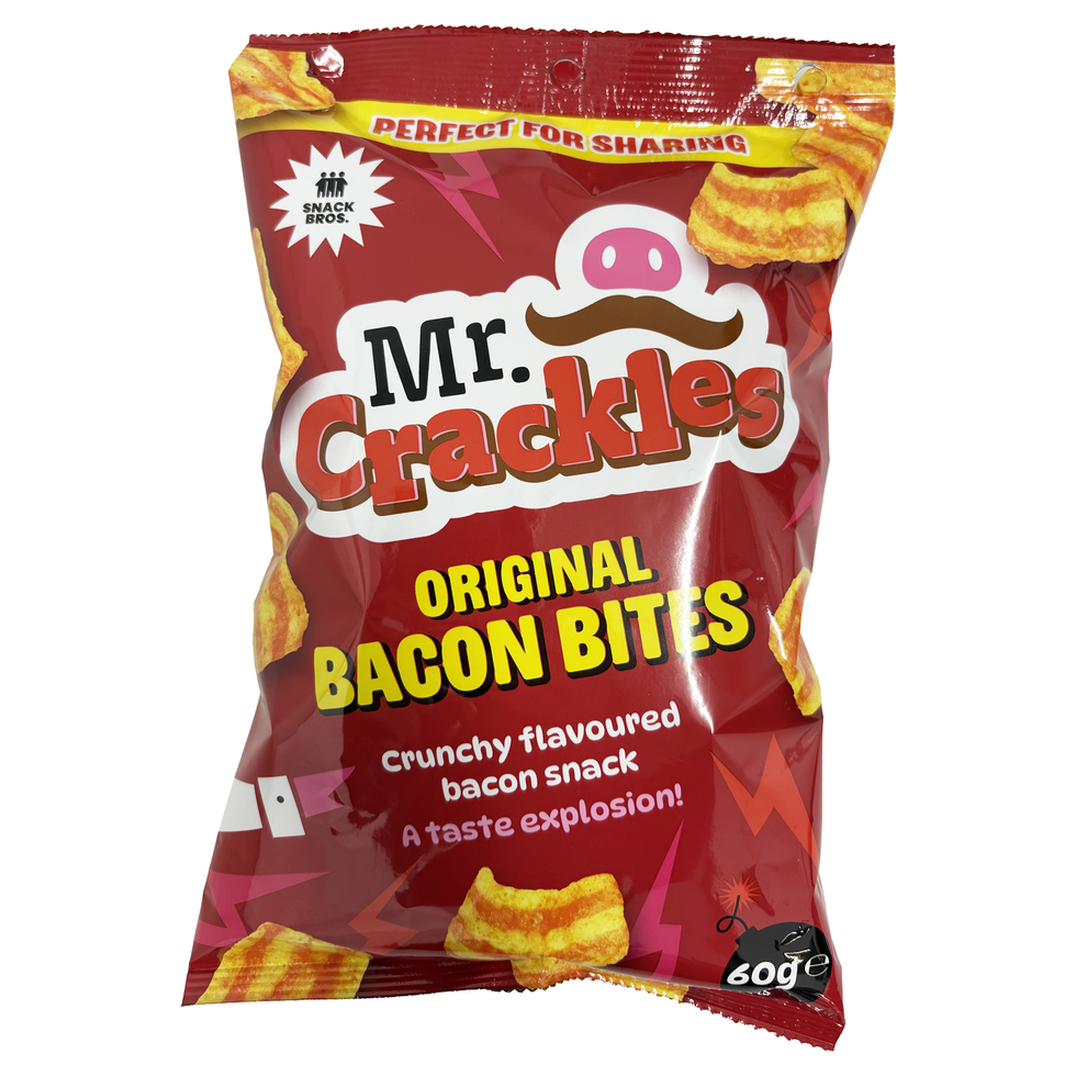 Mr Crackles Bacon Bites 60g Grocery Crackerjack