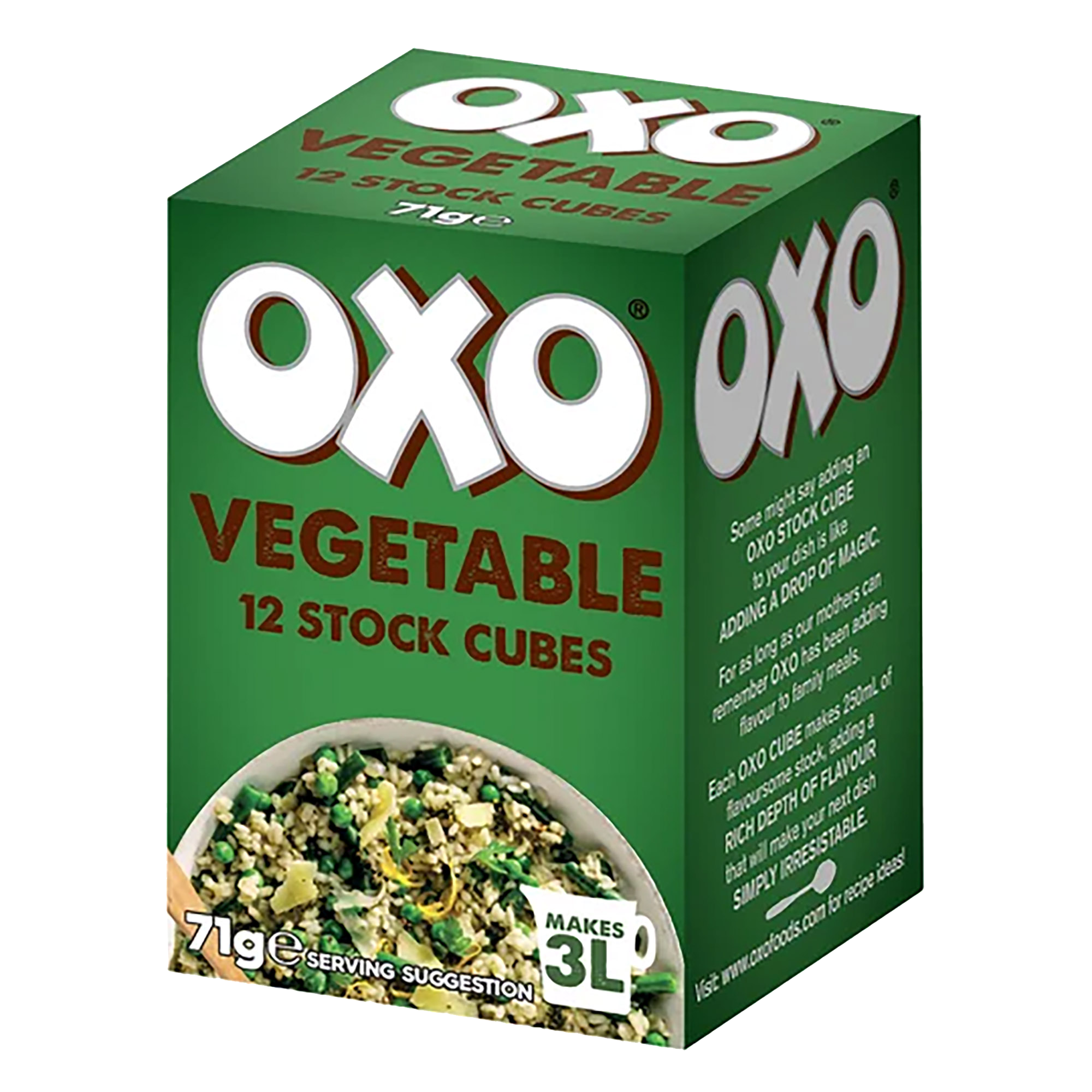 Oxo Vegetable Stock Cubes 71g | Grocery | Crackerjack
