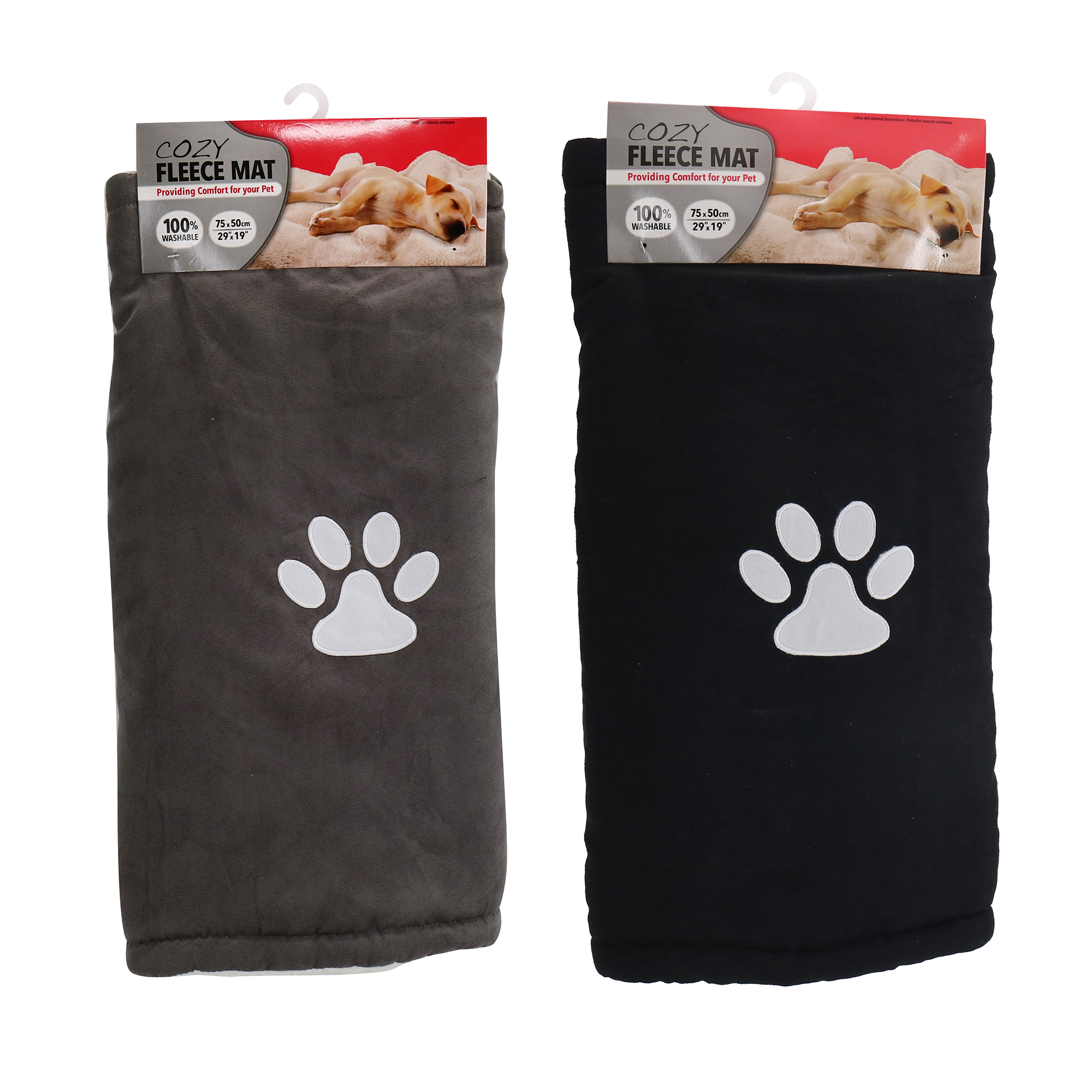 Pet Mat Fleece Medium 75x50cm Bedding Housing Product