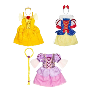 open lace back dress Little Princess Cat Dress & Bow Set