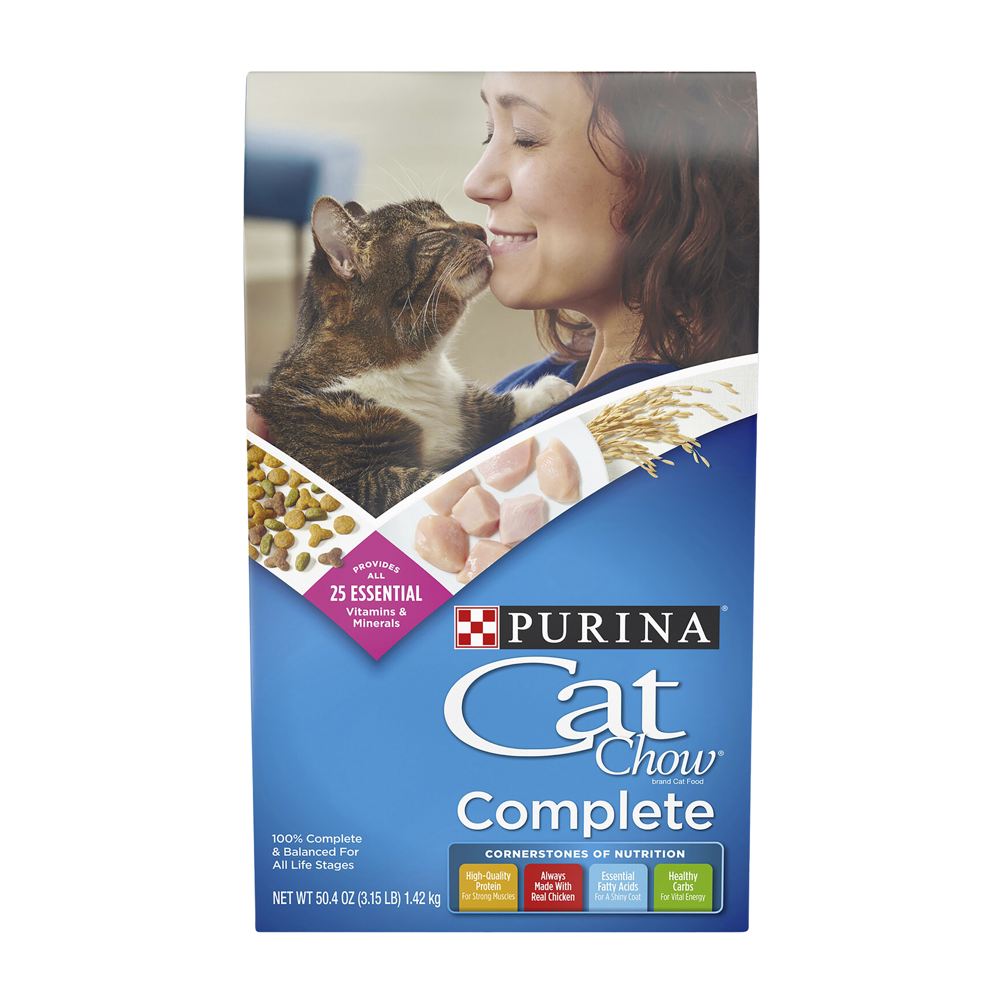 Purina One Cat Chow Dry Cat Food Complete Pet