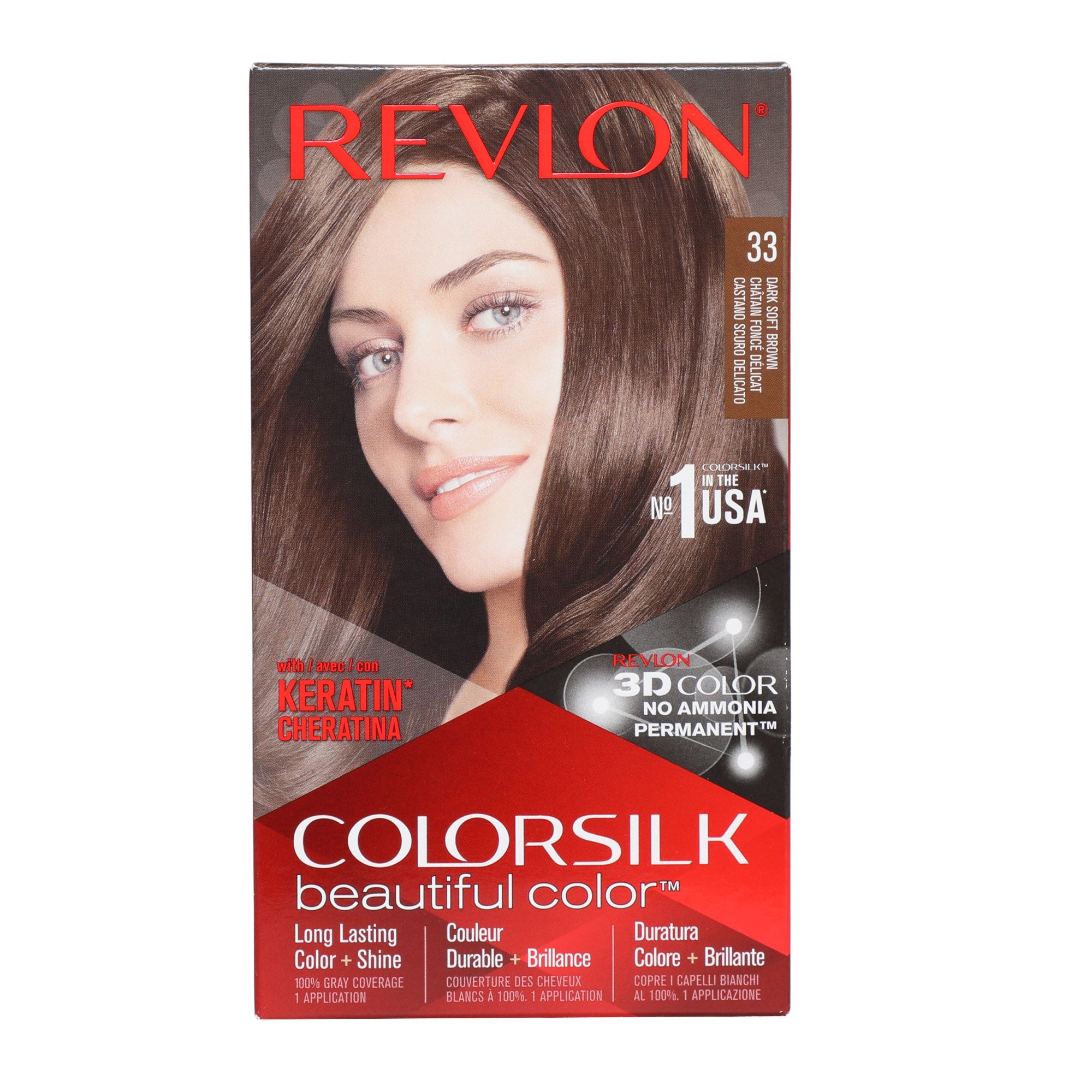 Revlon Colorsilk Dark Soft Brown 33 | Hair Care | Product
