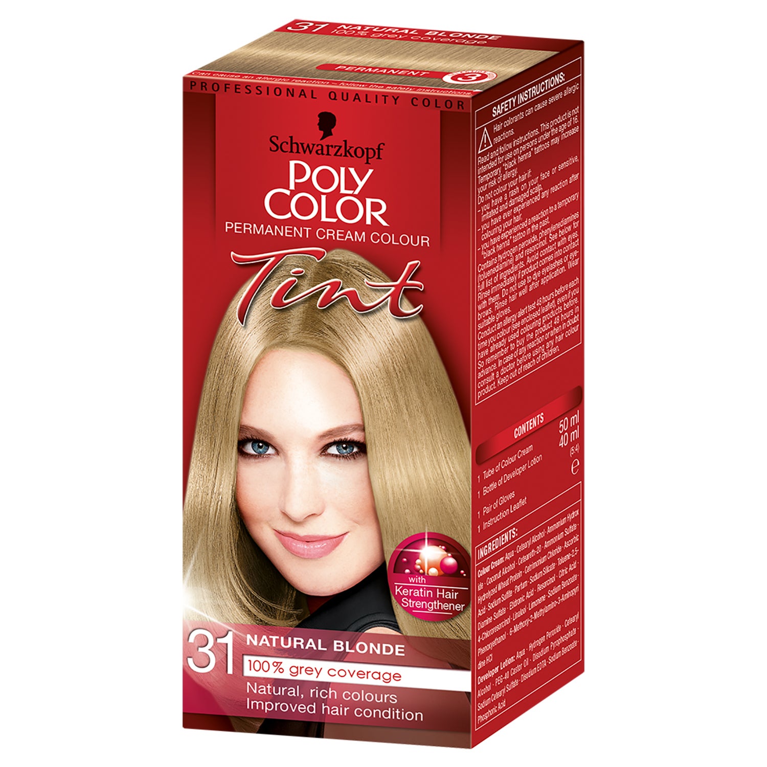 Natural rich natural blonde colours, with improved hair condition, that wil...