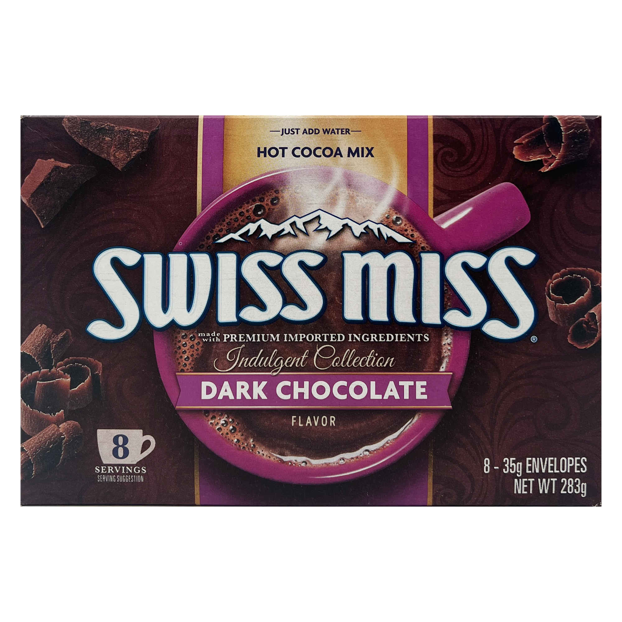 Swiss Miss Hot Chocolate Dark Chocolate 283g 8pk | Grocery