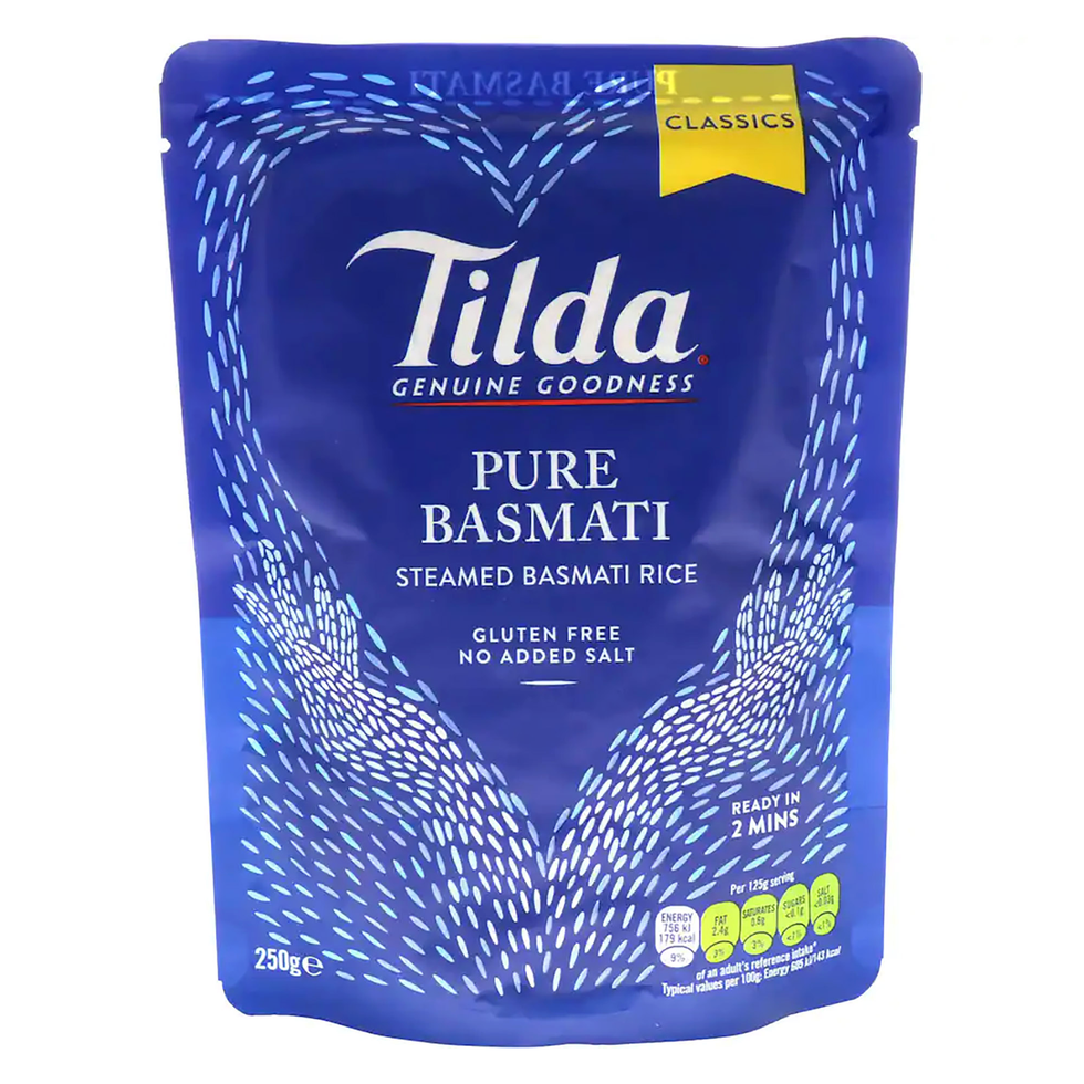 Tilda Steamed Rice Basmati 250g | Grocery | Crackerjack